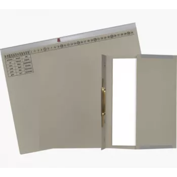 Exacompta 370110B Tavaline kaustik - papp - hall - 320 g/m² - 265 x 316 mm