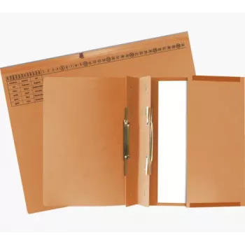 Exacompta 370309B Elastne kaust - A4 - Papp 320 g/m² - Oranž
