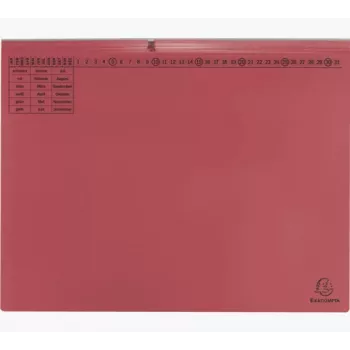 Exacompta 370403B Tavaline kaustik - papp - punane - 320 g/m² - 265 x 316 mm