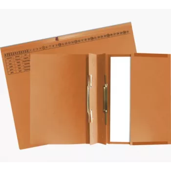 Exacompta 370409B Tavaline dokumendikaust - papp - oranž - 320 g/m² - 265 mm - 316 mm