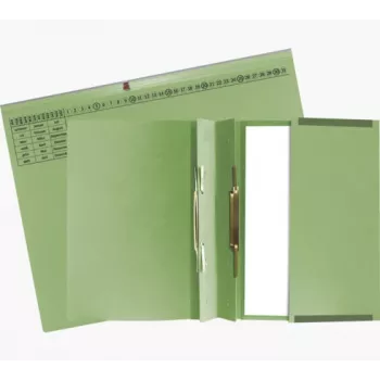 Exacompta 370425B Quick Binder A4 Cardboard Green 320 g/m² Metal Fastener