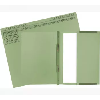 Exacompta 371125B Tavaline kaust - papp - roheline - 320 g/m² - 265 mm - 316 mm