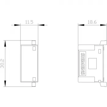 Siemens 3RT2926-1BD00 Pinge tõusukaitse 127-240V AC 150-250V Varistor SIRIUS 3RT2 Kontaktori jaoks