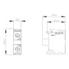 Siemens SIRIUS ACT LED-moodul integreeritud LED-iga AC/DC 24V Valge