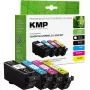 KMP Sobiv tindikassettide komplekt 4-pakk Must Tsüaan Magenta Kollane Canon PGI-525/CLI-526 jaoks