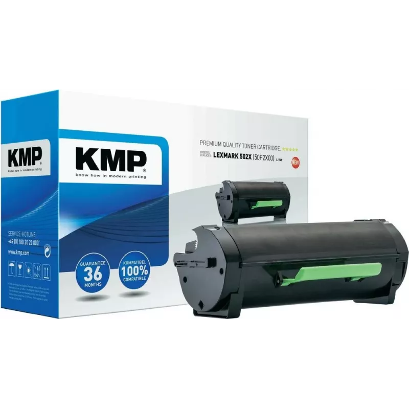 KMP L-T49 High Yield Black Compatible Toner Cartridge (Alternative to Lexmark 502X) for Lexmark MS410d, MS410dn, MS415dn, MS510dn, MS510dtn, MS610de, MS610dn, MS610dte, MS610dtn