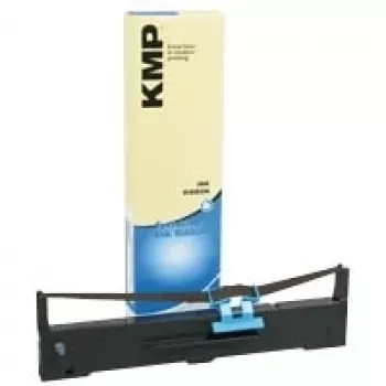 KMP tindilint Epson LQ 590 / FX 890 jaoks, nailon, must, uuesti tinditav, 12,7 mm x 17 m (1984.0501)