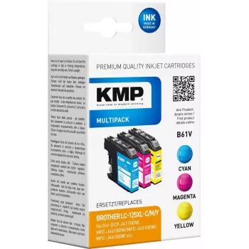 KMP Ühilduv tindikassett must suure tootlikkusega Brother DCP-J4110DW, MFC-J4410DW, MFC-J4510DW, MFC-J4610DW, MFC-J4710DW, MFC-J6520DW, MFC-J6720DW, MFC-J6920DW (1526,4050)