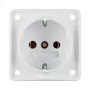 Berker SCHUKO pistikupesa 941852502 Polar White Matt