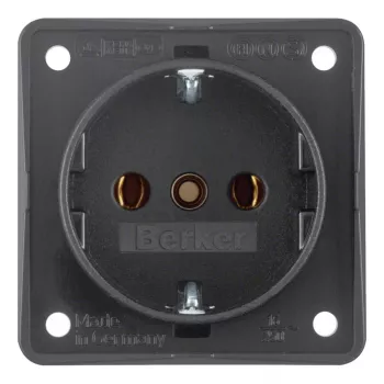 Berker Schuko Pistikupesa 941852505 Antratsiitmatt