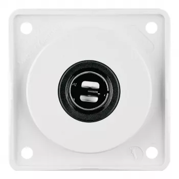 Berker 945172509 Integro Pistikupesa 12V Polar White Glossy