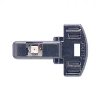 JUNG 90-LED BL LED-valgustussisend, valge LED, must korpus, lülitiprogrammidele 506 U, 507 U, 502 U, 806 W, 807 W, 802 W, 806 NAW, 606 W, 607 W, 602 W, 606 NAW, 506 KOU, 502 KOU