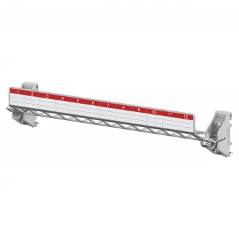 Striebel & John ZEP12 Patch Panel 12 Moodulit E-Dat ilma Keystoneta 2CPX054072R9999
