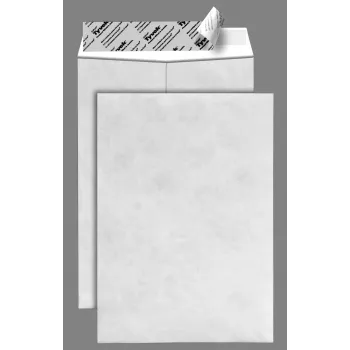 Bong Tyvek Tasku Postiümbrik DIN C4 Aknata Valge 20 tk - 55 g/m²
