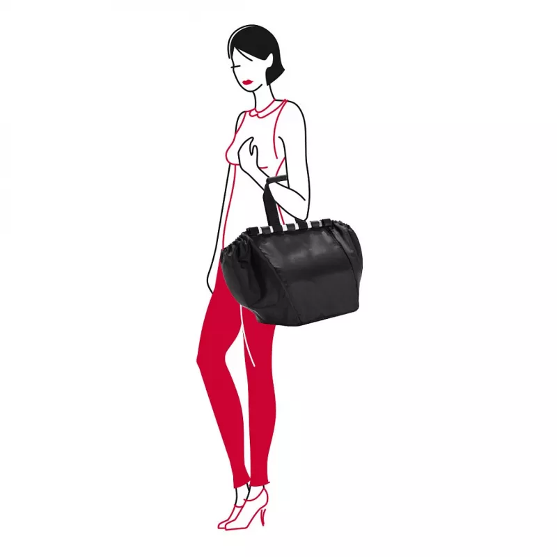 Reisenthel Easyshoppingbag Must - 30L Ostukott Trolley Kinnitusega