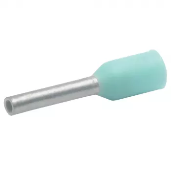 Klauke 168TL isoleeritud traadi otsahülss (ferrul) - 0,34 mm² - AWG 22 - tinaplaatud - türkiissinine - polüpropüleen