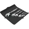 Wera 6004 Joker 6 Set 1 Avatud otsaga mutrivõtmete komplekt, 6 tükki, 10-19 mm, kroom-molübdeenteras, nikkel-kroomitud, tekstiilist kotiga