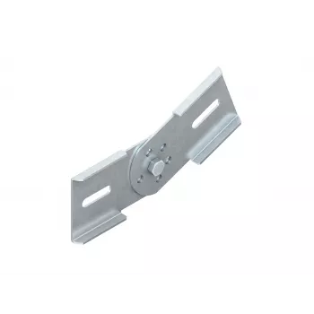 Niedax NIED Gelenkverbinder KGV 60 S liigendühendus kaablialuste süsteemidele, 60 mm külgkõrgus, teras, Sendzimir tsingitud