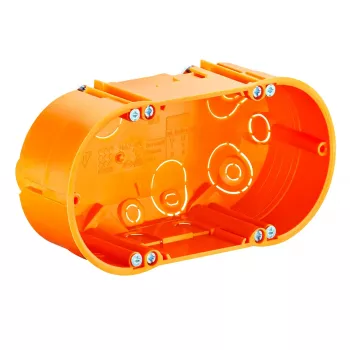 Kaiser Elektro kahekordne seinasisene harukarp 45,5mm 9062-02