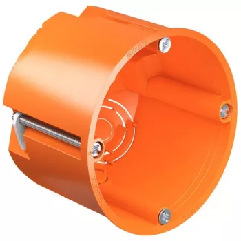 KAISER ELEKTRO 9064-02 Paigalduskarp, oranž, IP30, VDE, 62 mm