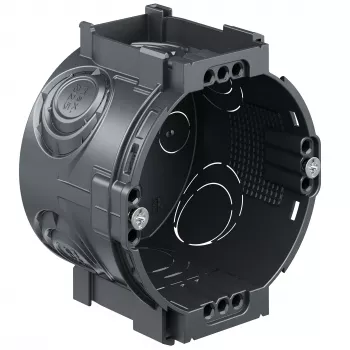 Kaiser Elektro UP1 süvispaigaldusega seadmekarp 4x3 1056-05 kruvikupolite ja seadmekruvidega