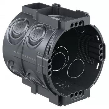 Kaiser Elektro Flush-Mounted Device Connection Box 1555-05 UP1 4x3 Screw Domes