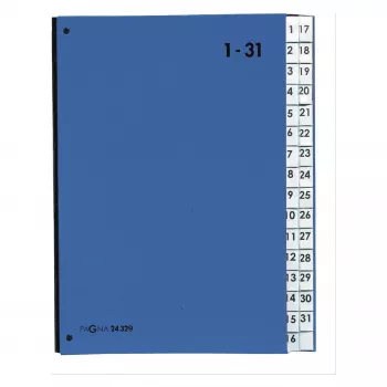 PAGNA Lauasorteerija 32 Sektsiooni - A4 - Papp - Sinine - Portree - 340 mm - 40 mm