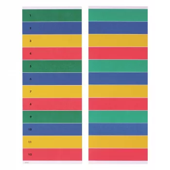 PAGNA Fastener File A4 Red 10 mm Spine Cardboard 1 Piece 24141-01