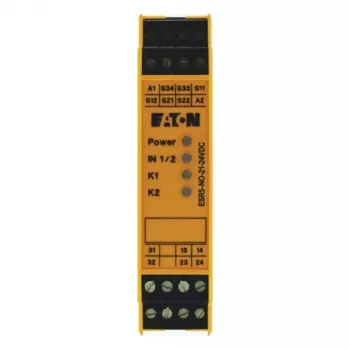 EATON ESR5-NO-21-24VDC Ohutusrelee Hädaseisk 24V DC 2NO+1NC DIN Rööbas