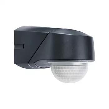ESYLUX RC 230i Passive Infrared Ceiling/Wall Motion Detector 20m, Black, IP54, 2500 Lux, 2.5m