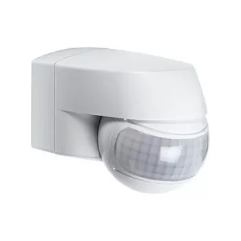 ESYLUX MD 200 Wired Wall-Mounted PIR Motion Detector 12m Range White IP44 2000 Lux