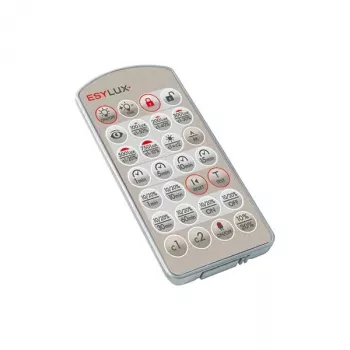 ESYLUX REMOTECONTROLPDiDALI kaugjuhtimispult hõbedane