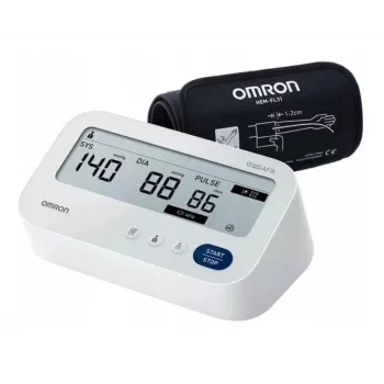 Omron M3 Comfort AFib õlavarre vererõhumõõtur, valge