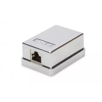 DIGITUS Cat 6 pinnakarp, 1-port, varjestatud, valge
