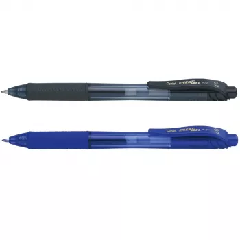 Pentel EnerGel-X BL107 Geelrullpliiats 0,35 mm Ekstra Peen Segatud tindivärvid 4-pakk