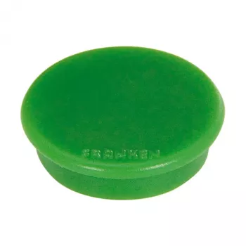 FRANKEN Magnet HM20 02 Ümmargune 24mm Roheline 10 tk/pakk