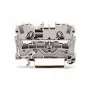 WAGO 2004-1201 Läbiv klemmliist, 2-juhiline, 800 V, 32 A, hall, 6,2 mm laius, CAGE CLAMP
