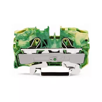 WAGO 2010-1207 Läbiv klemmliist, 10 mm², hall, CAGE CLAMP®