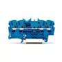 WAGO 2002-1404 Läbiv klemmliist, 2-juhiline, 800V, 24A, hall, Push-in CAGE CLAMP