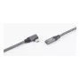 ShiverPeaks USB 3.2 pikenduskaabel 90° nurga all Type-A isane emane 0,25 m must
