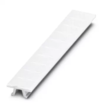 Phoenix Contact ZB 6 Zack Marker Strip, Numbering 31-40, 10 Markers, White, 6,2 mm Pitch