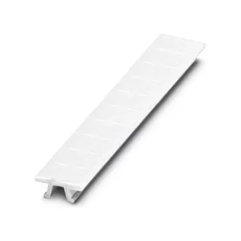 Phoenix Contact ZBF 6 Terminal Block Marker Strip, White, 6 mm, Consecutive Numbers 1-10, 10 Pieces