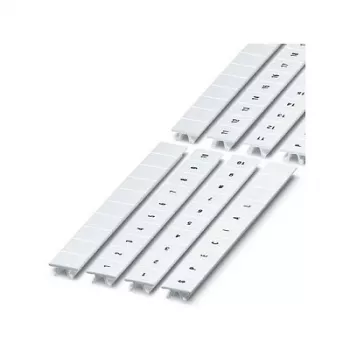 Phoenix Contact Terminal Block Markers - 10 Pieces - White - 10 mm - 2.2 kg