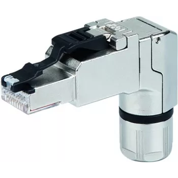 Telegärtner J00026A4114 RJ45 Cat6A roostevabast terasest varjestatud välitermineeritav pistik T568A