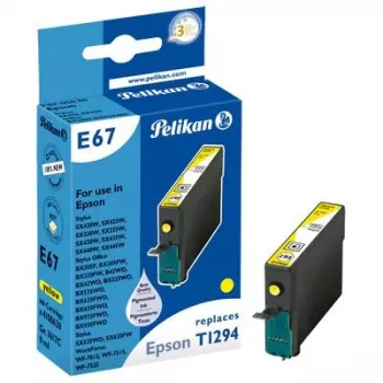 Pelikan Compatible Ink Cartridge for Epson T1294 Yellow (11,3 ml, 500 Pages) - 1021430680