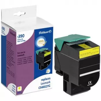 Pelikan tooner Lexmark C544X1YG jaoks, kollane