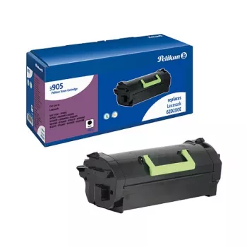 Pelikan tooner Lexmark 62D2X00 musta jaoks