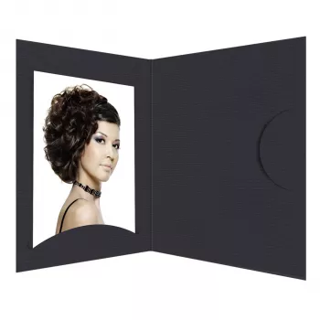 DAIBER Portrait Folders Opti-Line 10x15 cm Must 100-Pakk