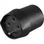 NN Fixadapter Šveits Tüüp 23 Must 163/802 SW