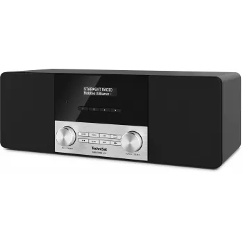 TechniSat CABLESTAR 400 DAB+ raadio Bluetoothiga, 2 x 10W, must
